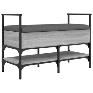 vidaXL sz&uuml;rke sonoma sz&iacute;nű cipőt&aacute;rol&oacute; pad 85,5 x 42 x 57,5 cm