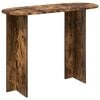 vidaXL Konzolasztal F&uuml;st&ouml;s T&ouml;lgy 100 x 39,5 x 75 cm Szerelt Fa