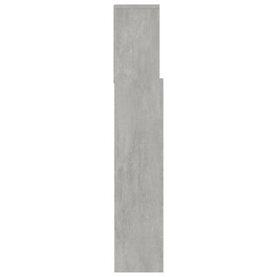 vidaXL betonszürke áthidaló szekrény 120 x 19 x 103,5 cm