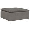 vidaXL vil&aacute;gossz&uuml;rke modul&aacute;ris kanap&eacute; l&aacute;bzs&aacute;moly modul 100x100x48 cm