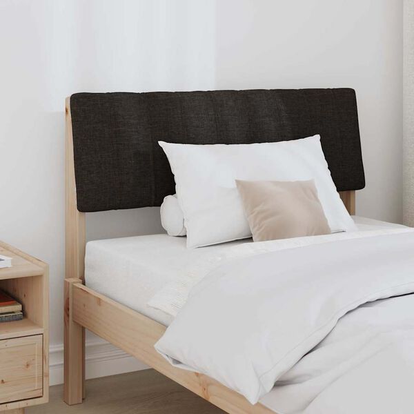 vidaXL K&aacute;rpitozott fejt&aacute;mla Fekete 90 cm T&ouml;m&ouml;r fenyőfa