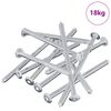 vidaXL Csavar 1000 db Ez&uuml;st M6 x 100 mm Ac&eacute;l