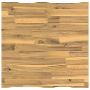 vidaXL T&eacute;glalap Asztallap 40 x 40 x 3 cm N&eacute;gyzet T&ouml;m&ouml;r Ak&aacute;cfa Feh&eacute;r