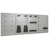 vidaXL 4 db falra szerelhető ac&eacute;l r&ouml;gz&iacute;tőt&aacute;bla 40 x 58 cm