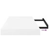 vidaXL magasf&eacute;nyű feh&eacute;r MDF lebegő fali polc 50 x 23 x 3,8 cm