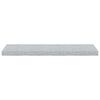 vidaXL betonsz&uuml;rke MDF lebegő fali polc 80 x 23,5 x 3,8 cm