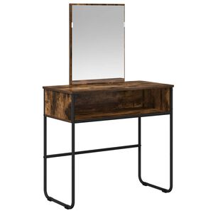 vidaXL &Ouml;lt&ouml;zk&ouml;dőasztal F&uuml;st&ouml;s T&ouml;lgy 81 x 40 x 131 cm Szerelt Fa