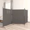 vidaXL 3 paneles antracitsz&uuml;rke sz&ouml;vet t&eacute;relv&aacute;laszt&oacute; 525x180 cm