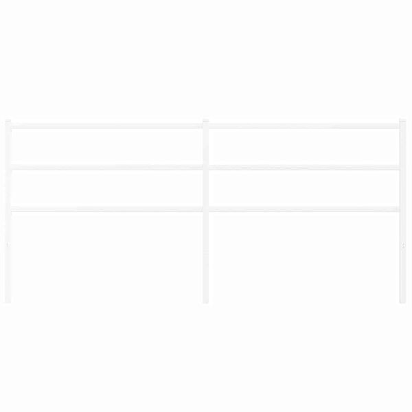 vidaXL feh&eacute;r f&eacute;m csere fejt&aacute;mla 193 cm