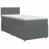 vidaXL Boxspring &aacute;gy matraccal S&ouml;t&eacute;tsz&uuml;rke 90 x 190 cm Sz&ouml;vet
