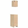 vidaXL 2 db sonoma t&ouml;lgy sz&iacute;nű szerelt fa gar&aacute;zs szekr&eacute;nyek