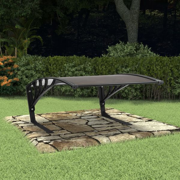 vidaXL fekete fűnyíró védőtető 77 x 103 x 46 cm