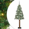vidaXL Karcs&uacute; kar&aacute;csonyfa Z&ouml;ld 180 cm PVC &eacute;s t&ouml;m&ouml;r fenyőfa