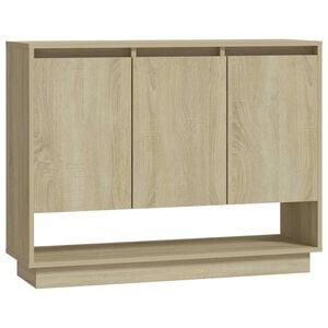 vidaXL sonoma t&ouml;lgy sz&iacute;nű szerelt fa t&aacute;lal&oacute;szekr&eacute;ny 97 x 31 x 75 cm