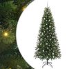 vidaXL Mű kar&aacute;csonyfa Z&ouml;ld 240 cm PE &eacute;s PVC