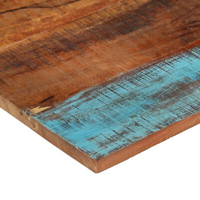 vidaXL tömör újrahasznosított fa asztallap 90 x 70 x (2,5-2,7) cm