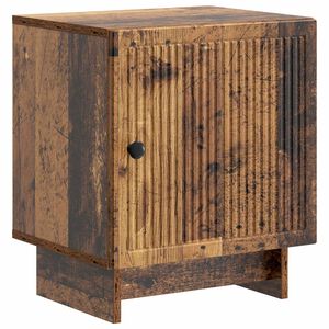 vidaXL &Eacute;jjeliszekr&eacute;ny Antik Fa 43 x 34,5 x 50 cm Szerelt Fa