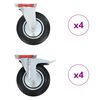 vidaXL 8 db &ouml;nbe&aacute;ll&oacute; g&ouml;rgő 160 mm