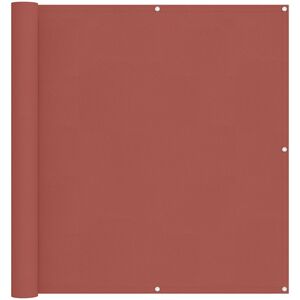 vidaXL Erk&eacute;ly Sz&uacute;nyogh&aacute;l&oacute; Terrakotta 110 x 600 cm Oxford Sz&ouml;vet