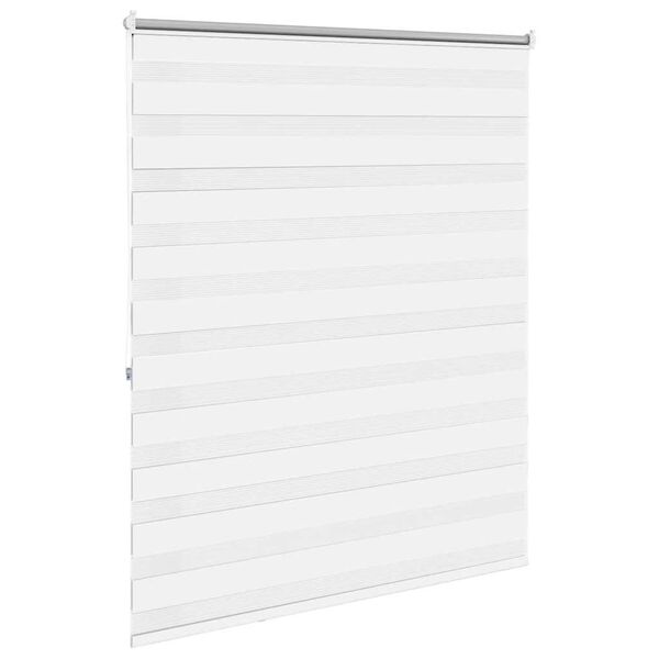 vidaXL feh&eacute;r zebra rol&oacute; 120,9 x 175 cm sz&ouml;vetsz&eacute;less&eacute;g 116,7 cm