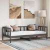vidaXL sz&uuml;rke t&ouml;m&ouml;r fenyőfa kanap&eacute;&aacute;gy 90 x 200 cm