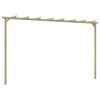 vidaXL kerti pergola impregn&aacute;lt fenyőfal&eacute;cekből 360 x 200 x 60 cm
