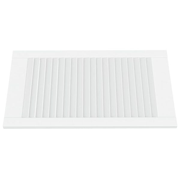 vidaXL 2 db fehér tömör fenyőfa lamellás szekrényajtó 69 x 39,4 cm