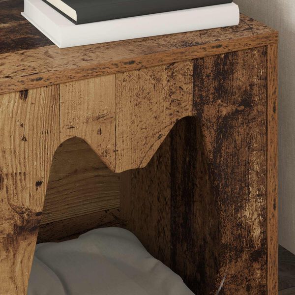 vidaXL Macska H&aacute;z &Ouml;reg fa 42,5 x 40 x 53,5 cm Faanyag