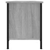 vidaXL sz&uuml;rke sonoma sz&iacute;nű szerelt fa TV-szekr&eacute;ny ajt&oacute;kkal 102x35x45cm