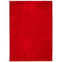 vidaXL HUARTE piros rövid szálú puha és mosható szőnyeg 200 x 280 cm
