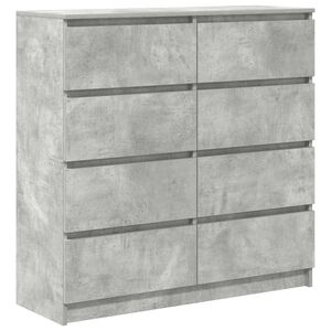 vidaXL betonsz&uuml;rke szerelt fa t&aacute;lal&oacute;szekr&eacute;ny 100x35x99 cm