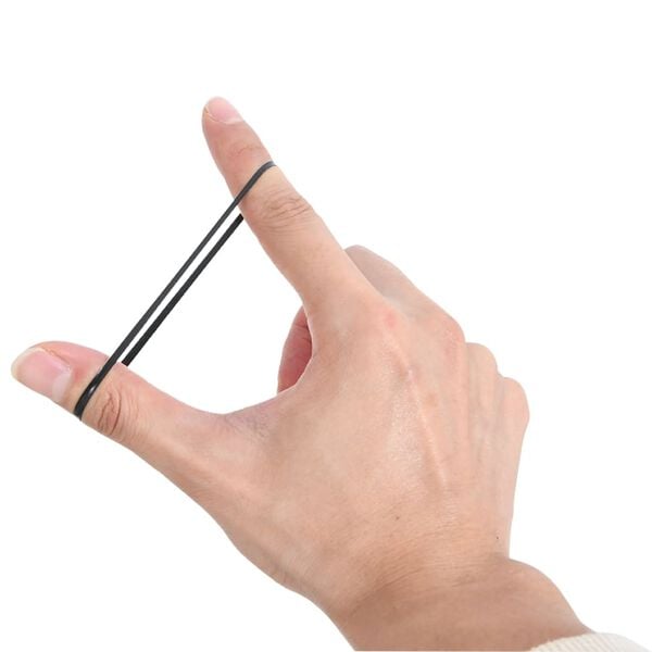 vidaXL 500 db fekete szilikon fon&oacute;szalag l&oacute;hoz