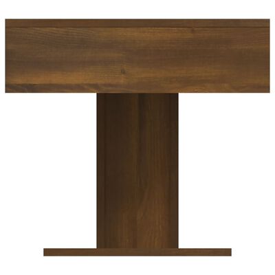 vidaXL füstös tölgy színű szerelt fa dohányzóasztal 96x50x45 cm