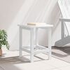 vidaXL Adirondack Oldalsó Asztal Fehér 38 x 38 x 46 cm HDPE