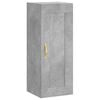 vidaXL betonsz&uuml;rke szerelt fa fali szekr&eacute;ny 34,5x34x90 cm