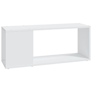vidaXL feh&eacute;r szerelt fa TV-szekr&eacute;ny 80 x 24 x 32 cm