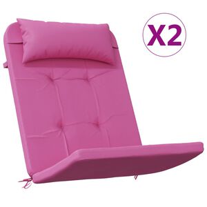 vidaXL 2 db r&oacute;zsasz&iacute;n oxford sz&ouml;vet adirondack-sz&eacute;kp&aacute;rna