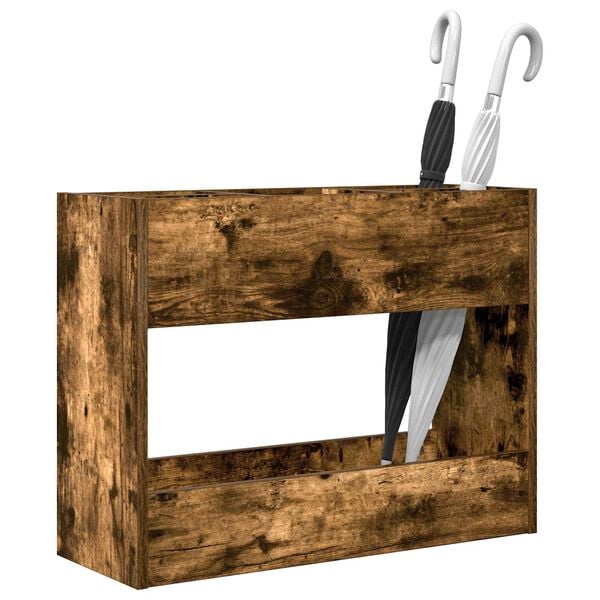 vidaXL Napernyő &Aacute;llv&aacute;ny F&uuml;st&ouml;lt t&ouml;lgy 65 x 24 x 50 cm Faanyag