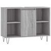 vidaXL sz&uuml;rke sonoma sz&iacute;nű szerelt fa mosd&oacute;szekr&eacute;ny 80 x 33 x 60 cm