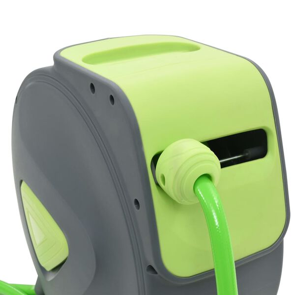 vidaXL automata visszahúzható falra szerelhető víztömlődob 20+2 m