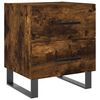 vidaXL f&uuml;st&ouml;s t&ouml;lgy sz&iacute;nű szerelt fa &eacute;jjeliszekr&eacute;ny 40 x 35 x 47,5 cm