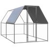 vidaXL horganyzott ac&eacute;l ty&uacute;k&oacute;l 2x4x2 m