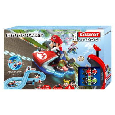 Carrera FIRST Nintendo Mario Kart versenyautó és versenypálya 1:50