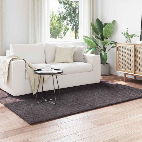 vidaXL Ter&uuml;letszőnyegek HUARTE Antracit 200 x 140 cm Poli&eacute;szter