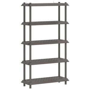 vidaXL Polc egys&eacute;g 5 szint 100 x 40 x 177 cm PP Vil&aacute;gossz&uuml;rke