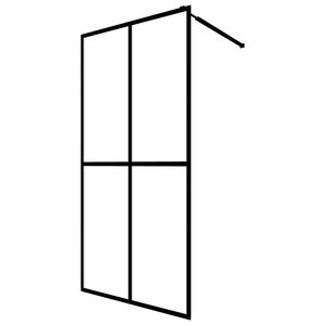 vidaXL hom&aacute;lyos&iacute;tott edzett &uuml;veg zuhanyfal 80 x 195 cm