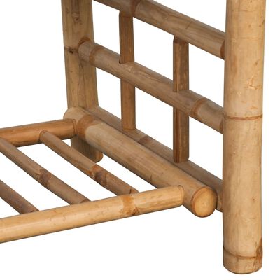 vidaXL bambusz dohányzóasztal 90 x 50 x 45 cm