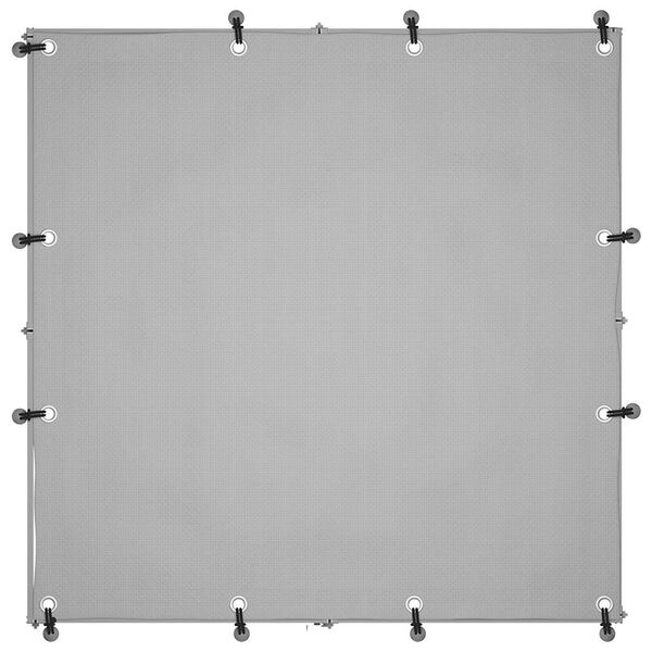 vidaXL fekete acél kutyakennel 110 x 110 x 110 cm