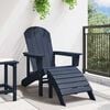 vidaXL Adirondack sz&eacute;k S&ouml;t&eacute;tk&eacute;k 82 x 74 x 92 cm HDPE