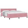 vidaXL Boxrug&oacute;s &aacute;gy fejt&aacute;ml&aacute;val R&oacute;zsasz&iacute;n 200 x 180 cm B&aacute;rsony